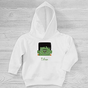 Freaky Frankie Personalized Halloween Toddler Hooded Sweatshirt - 29228-CTHS