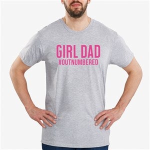 Girl Dad Personalized Hanes® Adult T-Shirt - 29283-AT