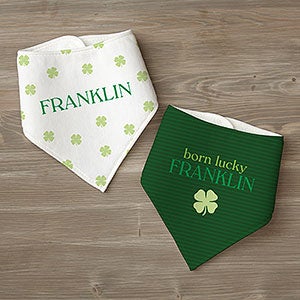 Born Lucky Personalized Bandana Bibs - 29303-BB