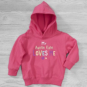 You Are Loved Personalized Toddler Hooded Sweatshirt - 29331-CTHS