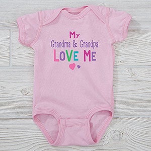 You Are Loved Personalized Baby Bodysuit - 29332-CBB