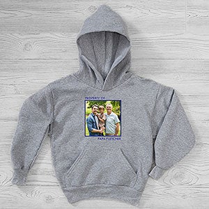 Picture Perfect Personalized Hanes Kids Hooded Sweatshirt - 29349-YHS
