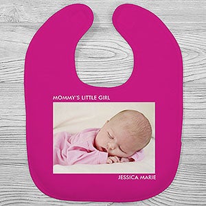 Picture Perfect Personalized Baby Bib - 29351-B