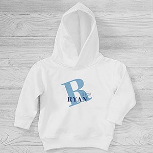 Alphabet Fun Personalized Toddler Hooded Sweatshirt - 29354-CTHS