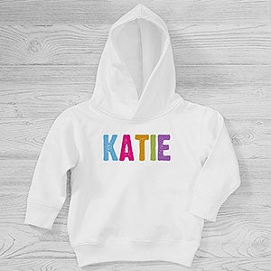 All Mine! Personalized Toddler Hooded Sweatshirt - 29388-CTHS