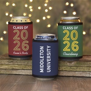 Graduating Class Of Personalized Can  Bottle Wrap - 29413