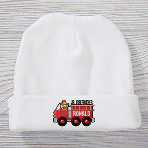 Jr. Firefighter Personalized Baby Hat - 29421-H