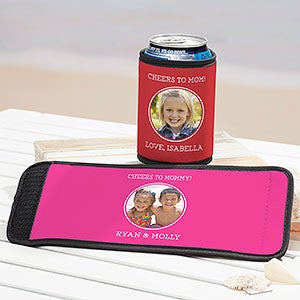 Photo Message For Her Personalized Can & Bottle Wrap - 29448