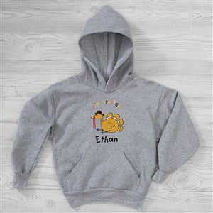 Im Stuffed Personalized Thanksgiving Hanes® Kids Hooded Sweatshirt - 29544-YHS