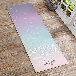 Workout Inspiration Personalized Yoga Mat - 29670