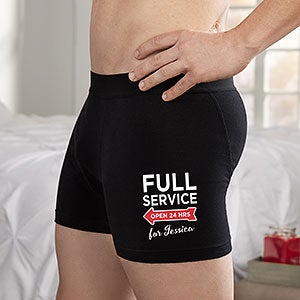 Full Service Personalized Boxer Briefs - 29675