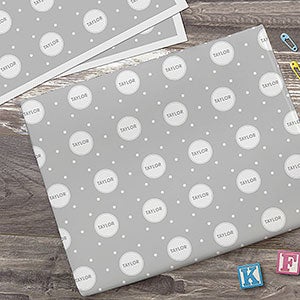 Simple & Sweet Personalized Wrapping Paper Sheets - 29695-S