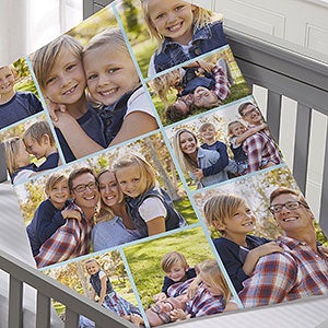 Photo Collage For Kid Personalized 30x40 Fleece Blanket - 29704-SF