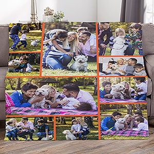 Photo Gallery For Pet Personalized 50x60 Plush Fleece Blanket - 29705-F