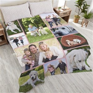 Photo Gallery For Pet Personalized 90x108 Plush King Fleece Blanket - 29705-K