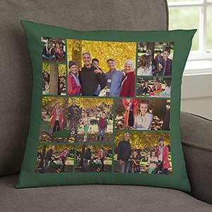 Photo Collage For Grandparents Personalized 14-inch Throw Pillow - 29713-S