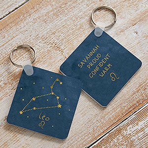 Leo Zodiac Personalized Keychain - 29732