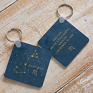 Scorpio Zodiac Personalized Keychain - 29735