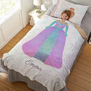 Princess Character Personalized 50x60 Sherpa Blanket - 29871-S