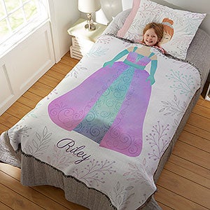 Princess Character Personalized 56x60 Woven Throw - 29871-A