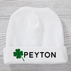 First St. Patricks Day Personalized Baby Hat - 29880