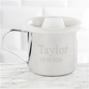 Silver Engraved Baby Cup - 29904