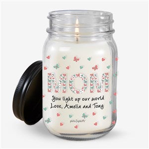 Butterfly Mom by philoSophies® Personalized Candle Jar - 29932