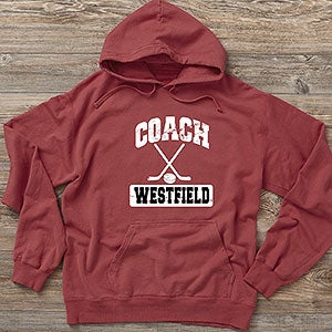 15 Sports Personalized Coach Hanes® Adult ComfortWash™ Hoodie - 29938-CWHS