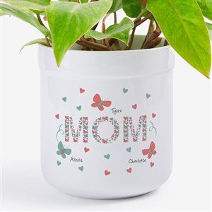 Butterfly Mom philoSophies® Personalized Outdoor Flower Pot - 29947