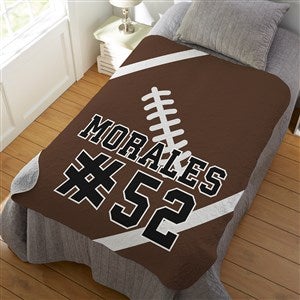 Football Personalized 50x60 Quilted Blanket - 29966-Q