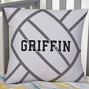 Volleyball Personalized 18-inch Throw Pillow - 29978-L