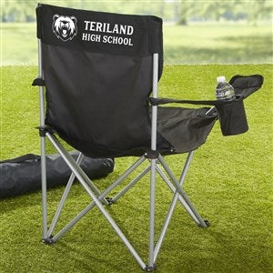 Personalized Black Camping Chair - 30076