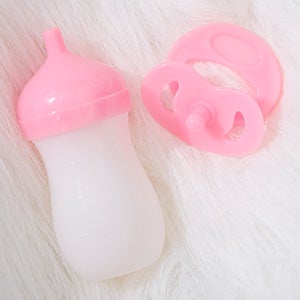 Baby Doll Pacifier & Milk Bottle - 30083