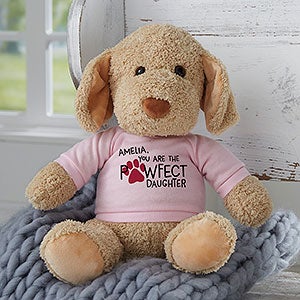 You are Pawfect Personalized Plush Dog Stuffed Animal - Pink - 30181-GP