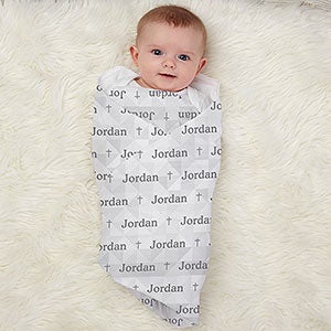 May You Be Blessed Personalized Baby Receiving Blanket - 30196