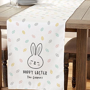 Easter Bunny Personalized Table Runner - 16x96 - 30234
