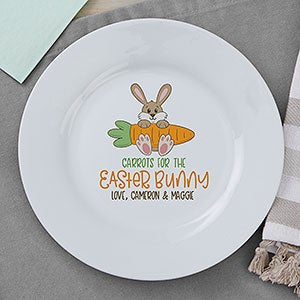 Easter Bunny Personalized Easter Plate - 30235