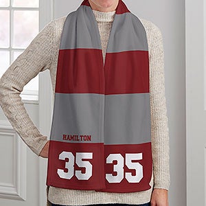 School Spirit Personalized Womens Fleece Scarf - 30278