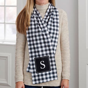 Custom Pattern Personalized Womens Fleece Scarf - 30286