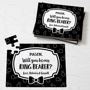 Will You Be Our Ring Bearer Personalized Puzzle- 25 Pieces - 30323-25