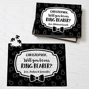 Will You Be Our Ring Bearer Personalized Puzzle- 252 Pieces - 30323-252