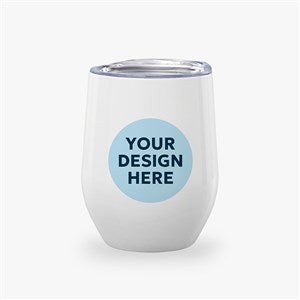 Personalized Logo Stainless Insulated Wine Cup - 30337