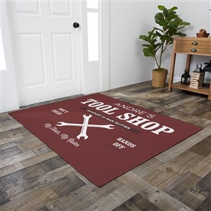 His Place Personalized 48x60 Area Rug - 30356-M