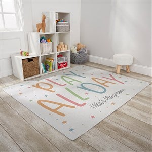 Playroom Quotes Personalized 48x60 Playroom Area Rug - 30357-M