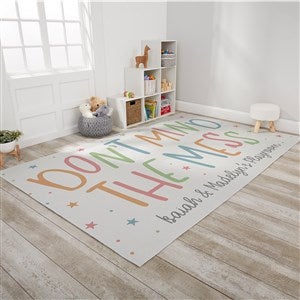 Playroom Quotes Personalized 60x96 Playroom Area Rug - 30357-O