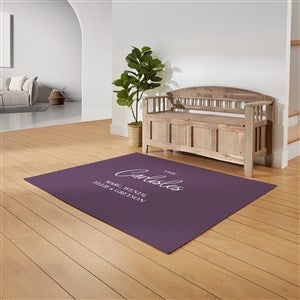 Classic Elegance Family Personalized 48x60 Area Rug - 30365-M