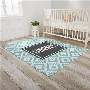 Pattern Play Personalized 4’ x 5’ Area Rug - 30370-M