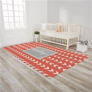 Pattern Play Personalized 5’ x 8’ Area Rug - 30370-O