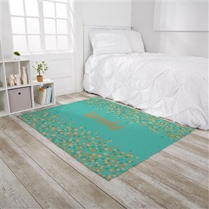 Sparkling Name Personalized 48x60 Area Rug - 30371-M