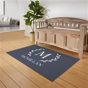 Laurel Initial Personalized 30x48 Area Rug - 30375-S